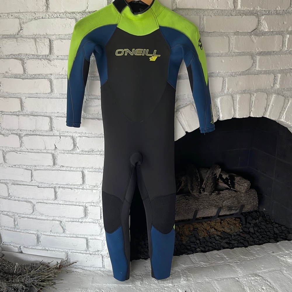 EUC O’Neill Youth Epic 3/2 back zip full wetsuit